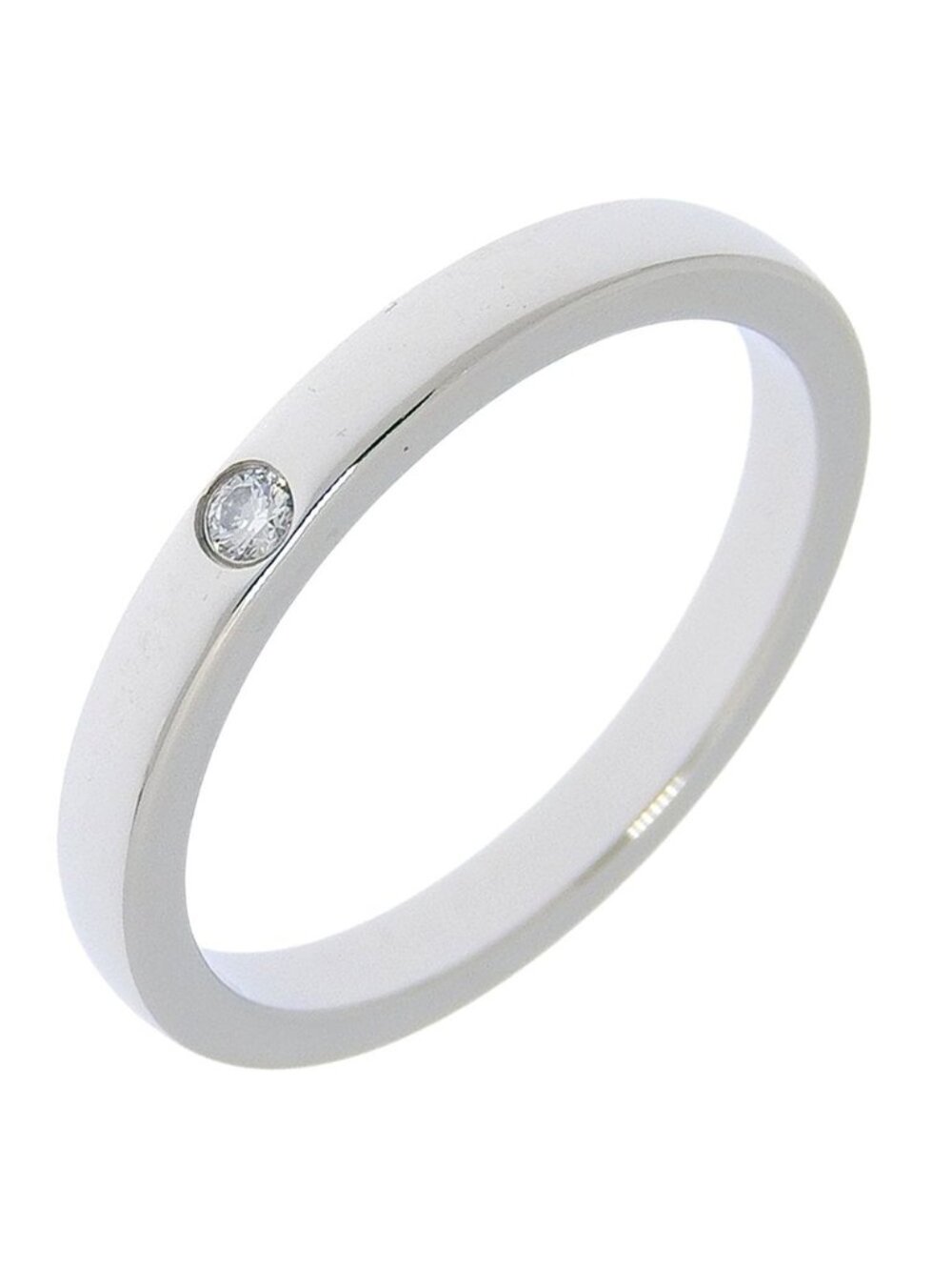 Cartier Wedding Ring Platinum Diamond